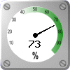 Kosteus: 73 hPa