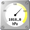 Lufttryck: 1016.0 hPa
